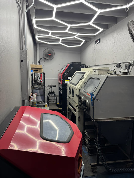 Moving, New Machines and setting up the new space